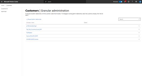 Obtain granular admin permissions to manage a customer's service.